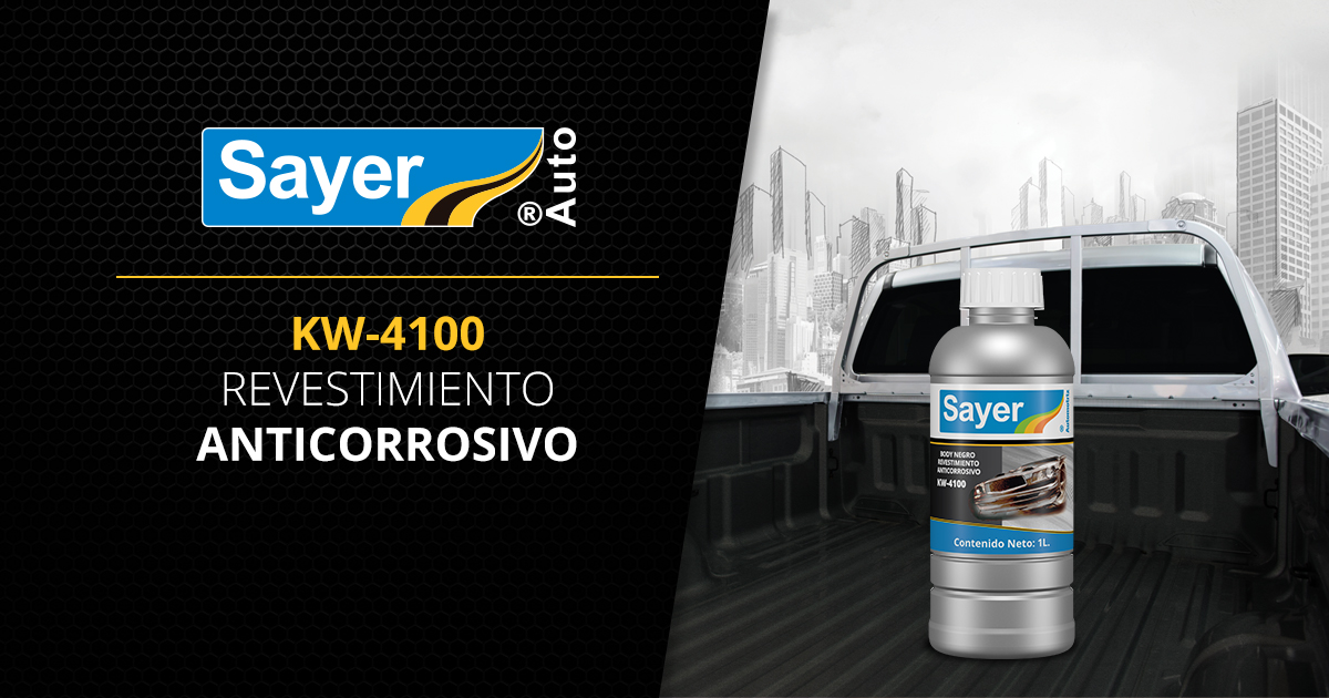KW4100 Body Negro, nuevo revestimento anticorrosivo Novedades Sayer