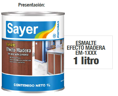 HTM pintura efecto madera 500 ml