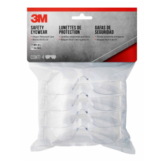  LENTES DE SEGURIDAD USO INTERIORES 3M