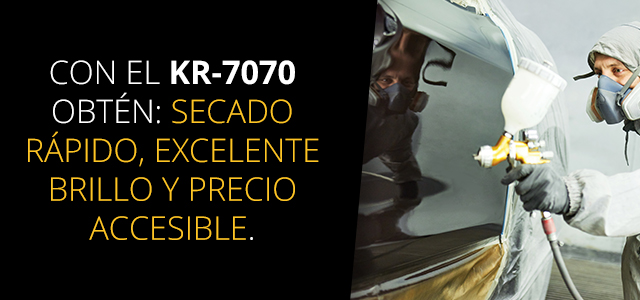 Nuevo KR-7070 Transparente alta dilución.